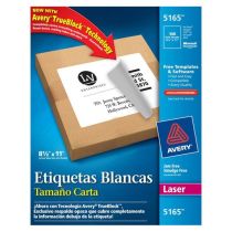 ETIQUETAS BLANCAS AVERY...